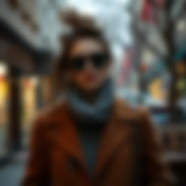 Casual winter look suitable for social gatherings