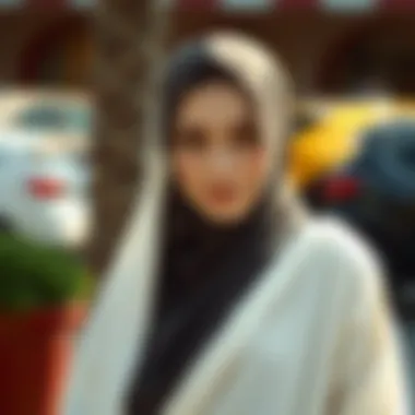 Lightweight abaya ideal for warm weather