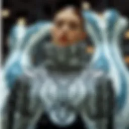 A stylish display of unique fashion designs showcasing the essence of Anatolium Penti.