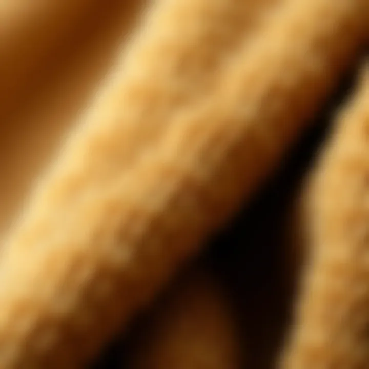 Material Matters for Warmth Close-up of luxurious fabric used in winter coats