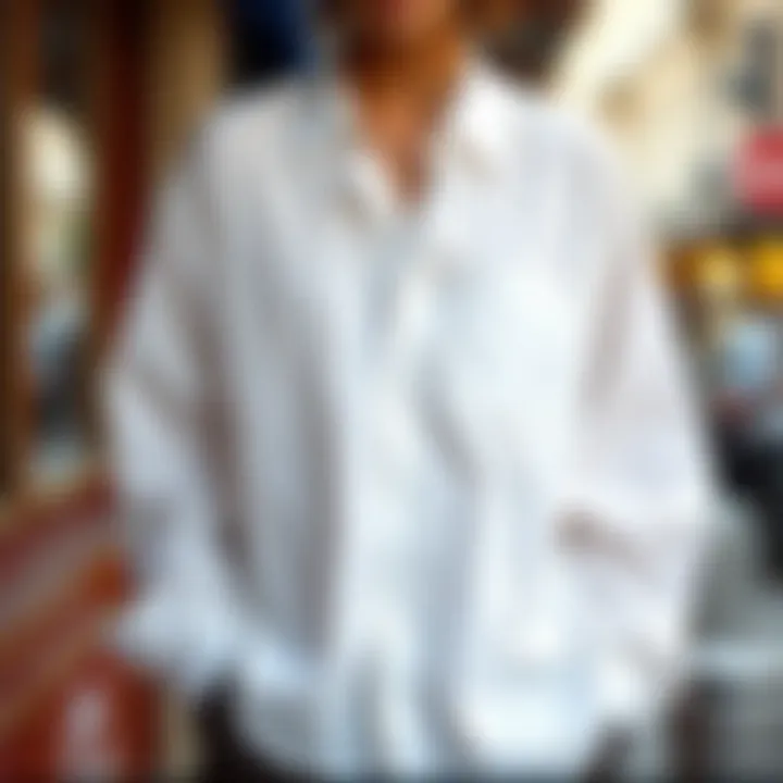 Historical evolution of the oversized shirt in fashion