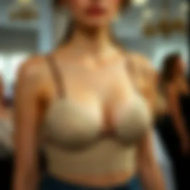 Historical evolution of bralet garments displayed through different eras