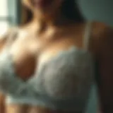 Variety of bralet designs showcasing intricate patterns and textures