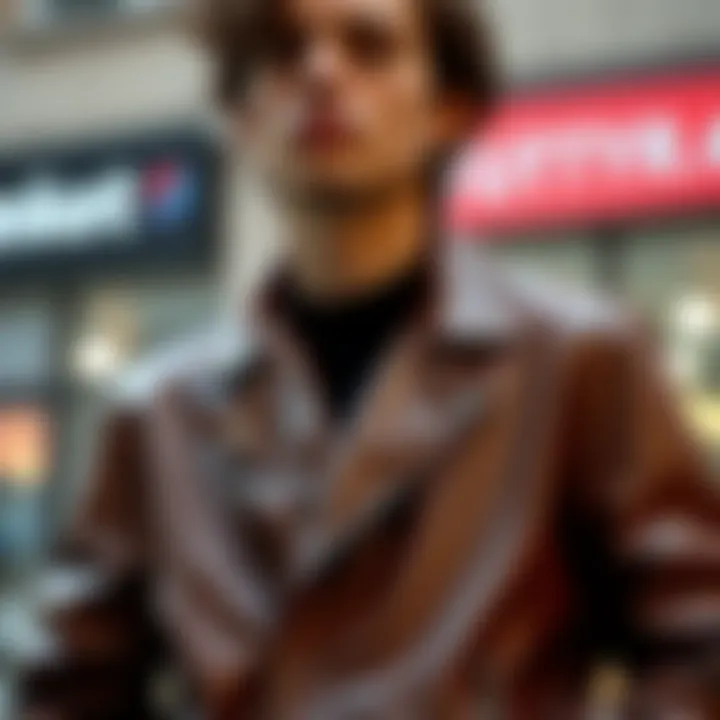 Collection of various leather jacket styles