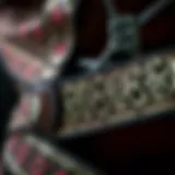 Traditional Turkish belt showcasing intricate patterns and craftsmanship