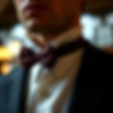 Elegant groom's collar style showcasing a sophisticated look