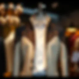 Elegant DS Damat jacket showcased on a mannequin