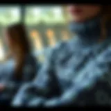 Intricate Patterns in Knitwear Elegant knitwear showcasing intricate patterns