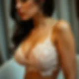 Elegant lace lingerie set showcasing delicate craftsmanship