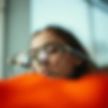 Modern Design in Optical Frames Stylish optical frame showcasing modern design