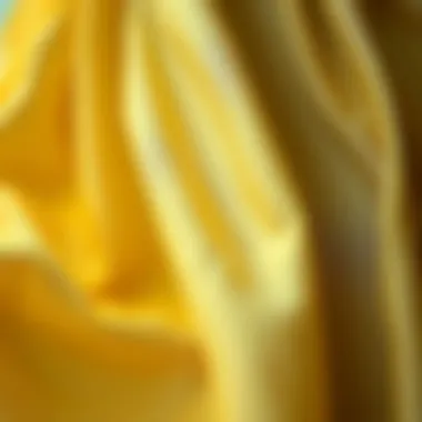 A close-up of fabric textures used in summer skirts