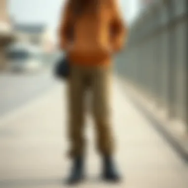 Elevate Your Look: Outfit Ideas with Cargo Pants Fashionable outfit combination with cargo pants