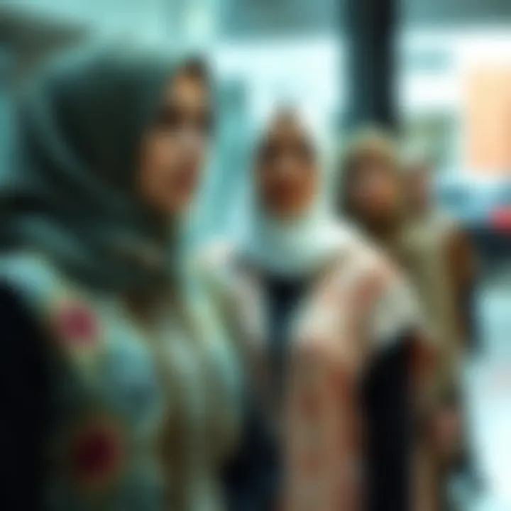 Fashionable fabric choices for modern hijab vests