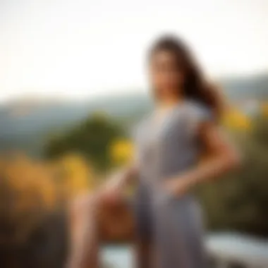 Seasonal Fashion with Short Sleeve Jumpsuit Fashionable short sleeve jumpsuit showcased in a seasonal setting