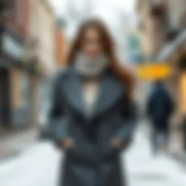 Fashionable layering for winter