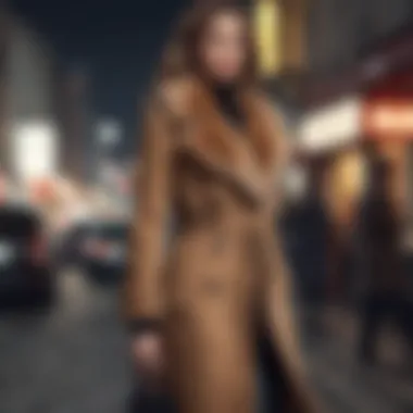 Fashionable outfit combinations featuring a long coat