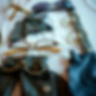 Variety of Ferace Styles A variety of ferace styles laid out for comparison, highlighting unique features