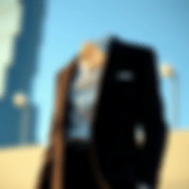 Stylish blazer layered over a shirt