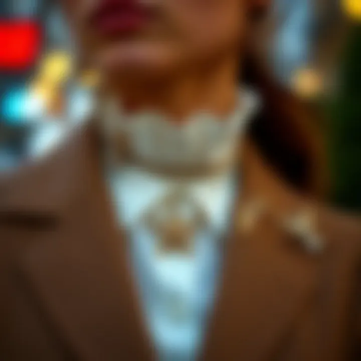 Styles of Collar Pins with Outfits Various styles of collar pins fitting different outfits