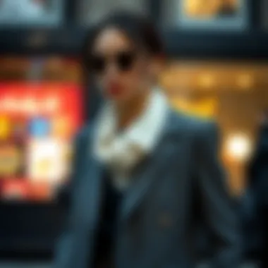 Sophisticated layering with a gray blazer.