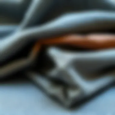 Diverse Fabric Textures of Gray Feraces Different fabric textures of gray feraces displayed