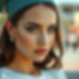 Elegant graduation makeup look with natural tones