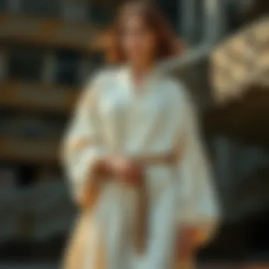 Historical evolution of long tunics in fashion