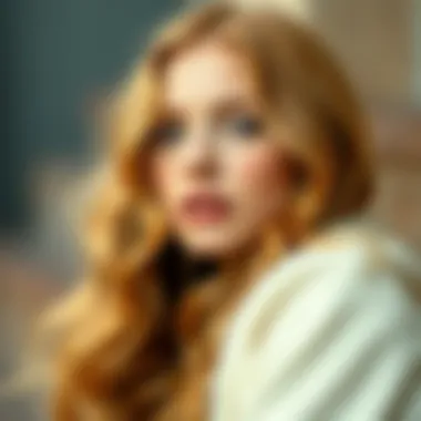 History of golden hair color through different eras