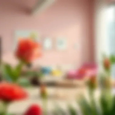 Trendy color palette for modern ferace designs