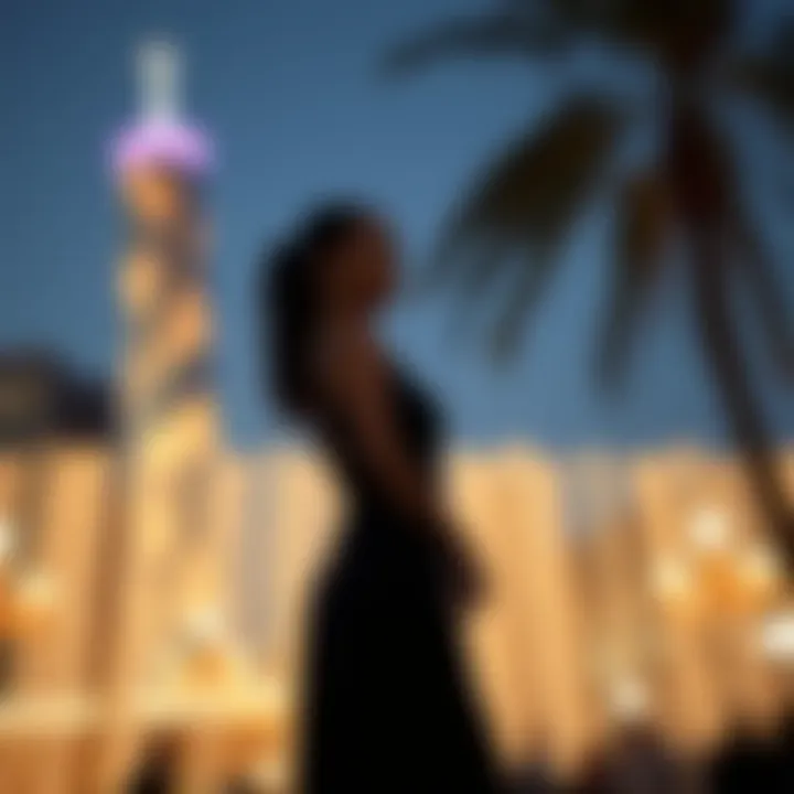 Modern engagement dress with a sleek silhouette