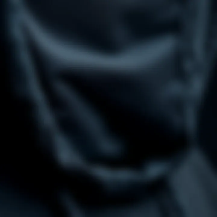 Close-up of hooded garment showcasing intricate fabric textures and details