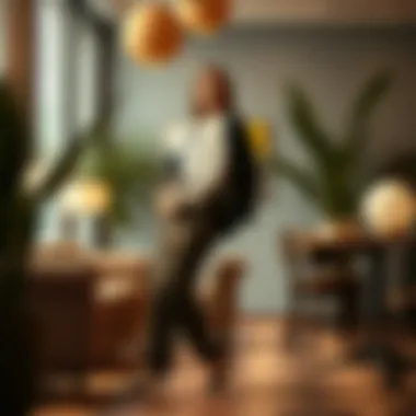 Chic Styles of Fabric Trousers Elegant fabric trousers in a chic setting