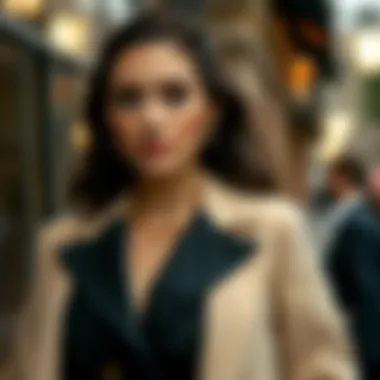 Chic outfit showcasing elegance and style