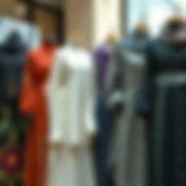 Variety of tunic styles and fabrics for modest wear