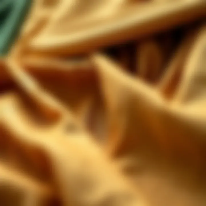 Diverse fabric choices for closed engagement outfits