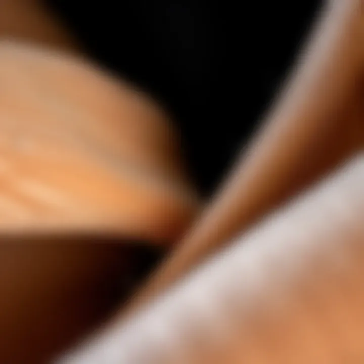 Close-up of fabric texture used in long coats