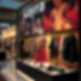 Fashionable display at Kayra store in Ankara