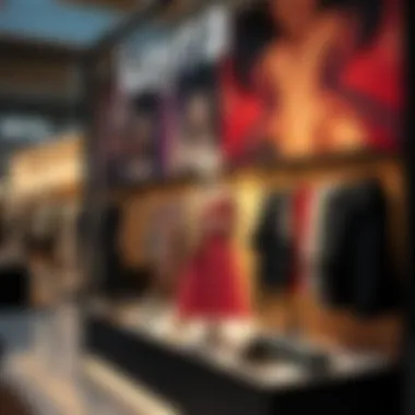 Fashionable display at Kayra store in Ankara