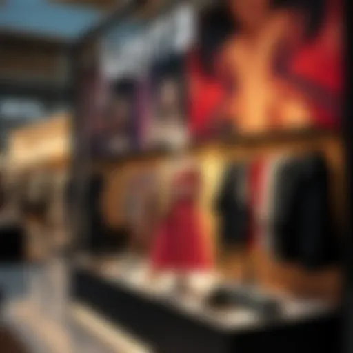 Fashionable display at Kayra store in Ankara