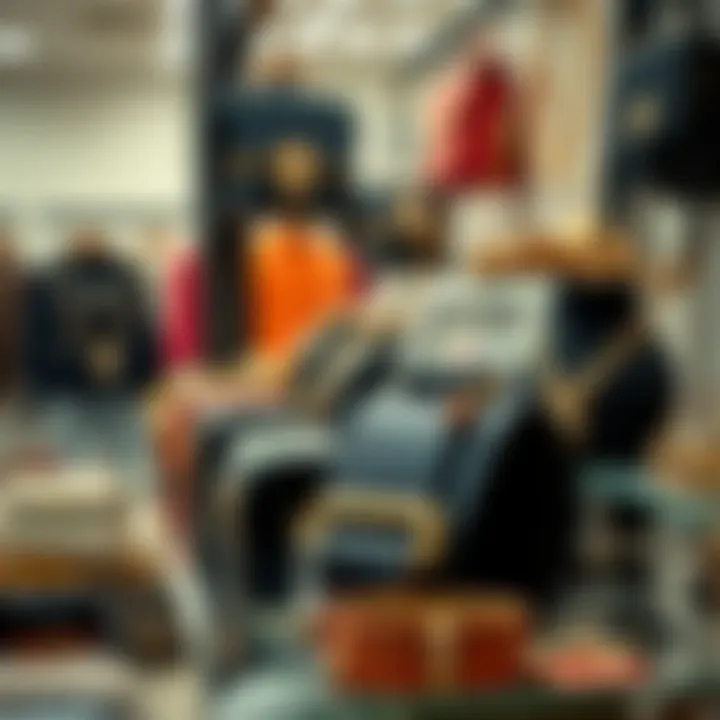 Stylish Accessories Collection Fashion accessories displayed in a Kemeraltı store