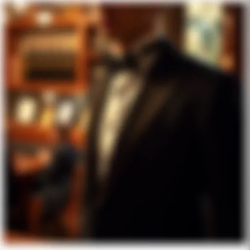 Elegantly tailored Kiğılı tuxedo with fine detailing