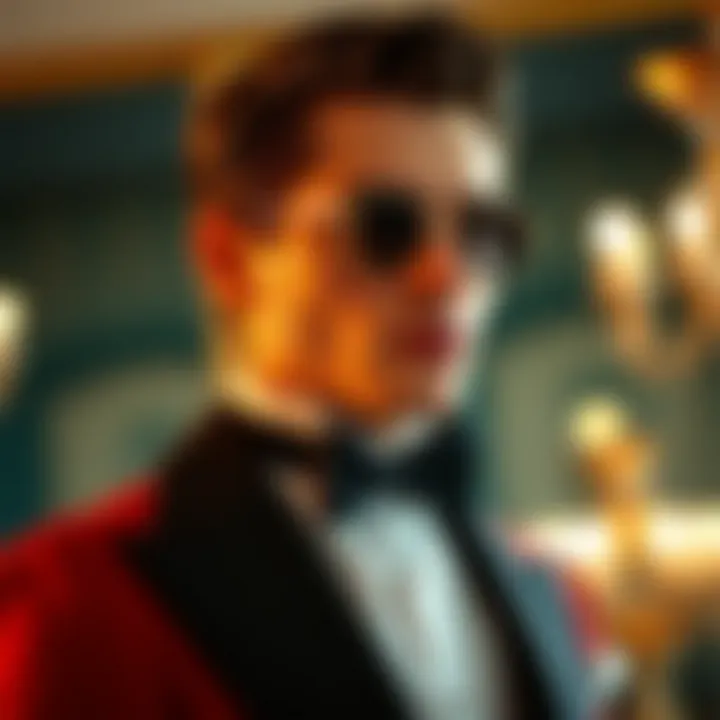 Stylish accessories complementing a Kiğılı tuxedo