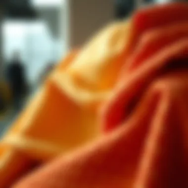 Choosing Fabrics for Warmth Different fabric choices showcasing warmth and style