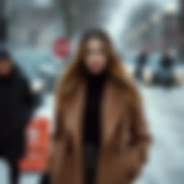 Modern Chic Winter Outfit A chic winter outfit with a modern twist