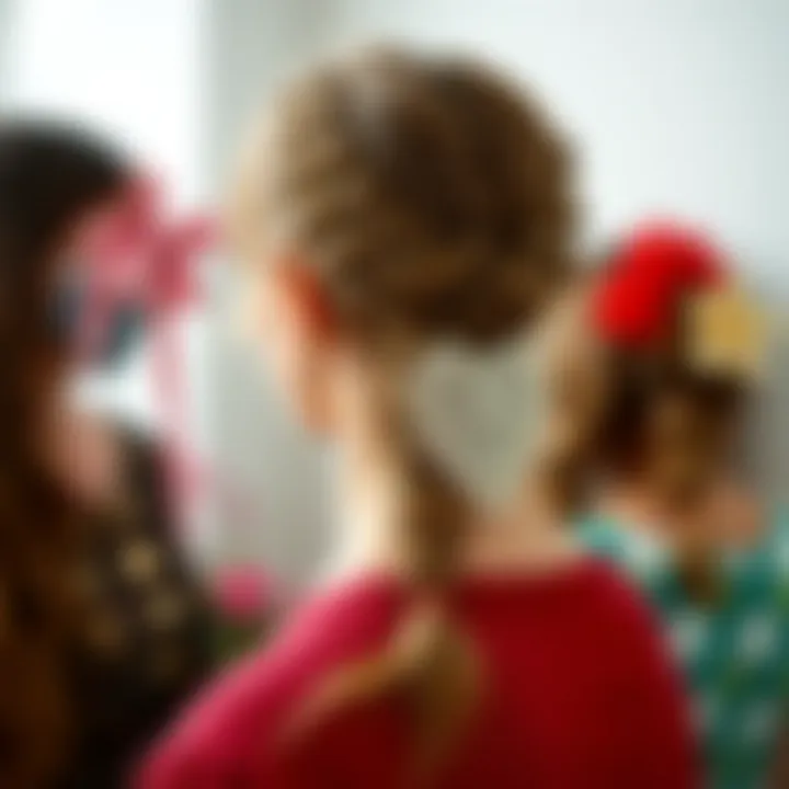 Hair Accessories Collection Variety of hair accessories for braiding styles