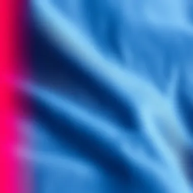 Texture and Quality of Denim Fabric Close-up of denim fabric highlighting texture and quality