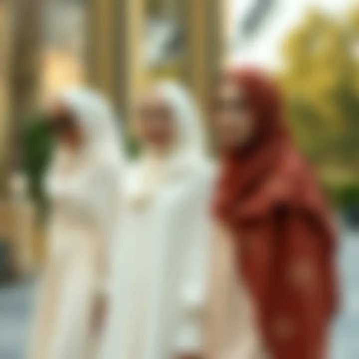 Sustainable materials used in the production of hijab dresses