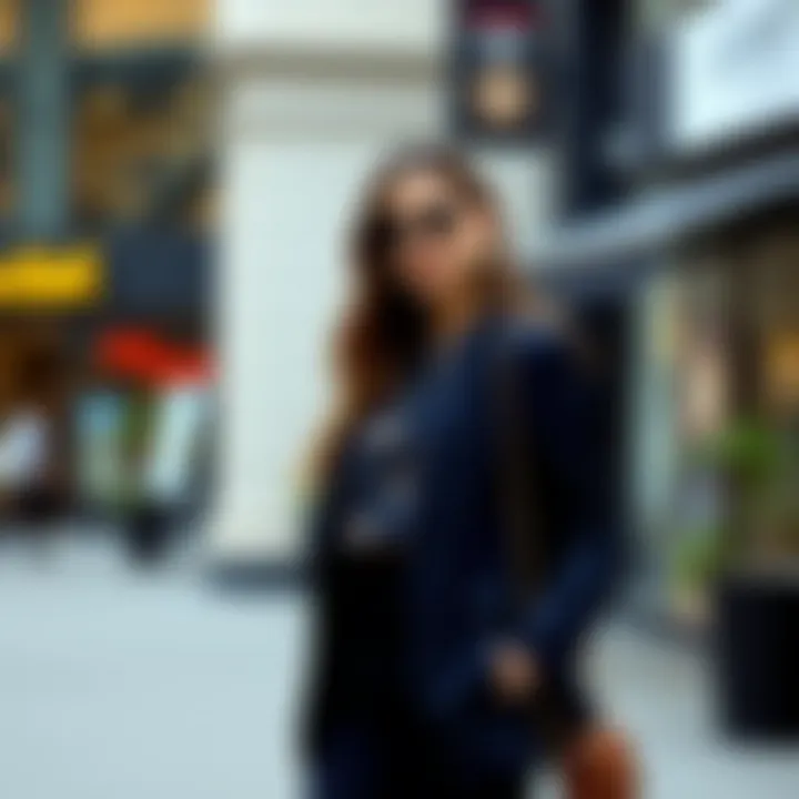 Stylish outfit combinations featuring a navy blazer