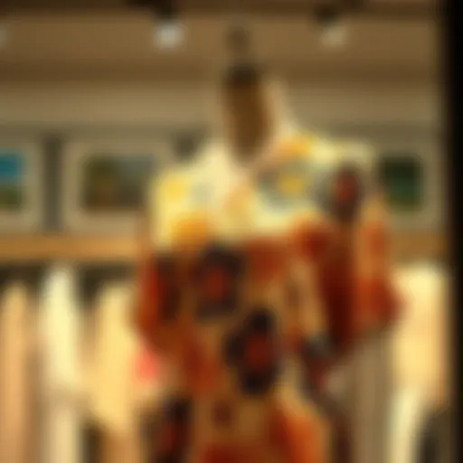 Elegant LC Waikiki tunic showcased on a mannequin