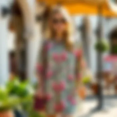 Stylish tunics paired with accessories for a complete look